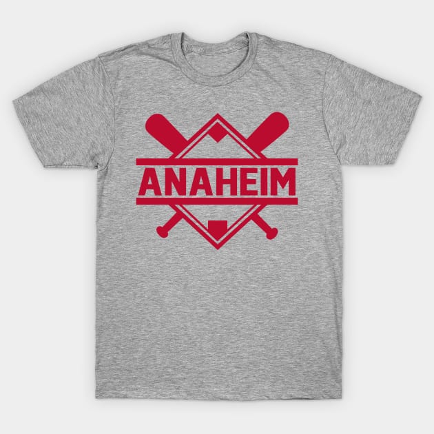 Anaheim Diamond Alternate T-Shirt by CasualGraphic